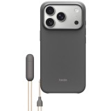 Husa de protectie Beats pentru iPhone 17 Pro, Kickstand Case cu MagSafe and Camera Control - Granite Gray
