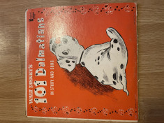 Vinyl vintage 101 Dalmatieni WALT DISNEY USA foto