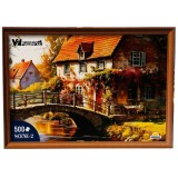 Puzzle Witty Puzzlezz, Pod si casa, 500 piese