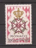 Monaco 1958 - 100 de ani de la crearea Ordinului Național Sf. Carol, MNH, Nestampilat