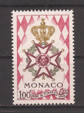 Monaco 1958 - Aniversarea a 100 de ani de la crearea Ordinului Național St. Charles, MNH