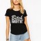 Tricou dama negru - Bitch - XL