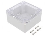 Carcasă universală policarbonat IP65 100mm x 100mm x 55mm