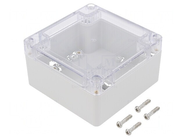 Carcasă universală policarbonat IP65 100mm x 100mm x 55mm