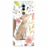 Husa silicon pentru Huawei Mate 10, Fox