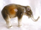 BIBELOU FIGURINA PORTELAN ROYAL DUX CEHOSLOVACIA ELEFANT 18 CM