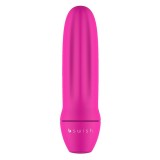Vibrator Mini Bswish Roz 8cm Justforme, Jucarie Sex Adulti Submersibila 5 Functii, Baterie Inclusa