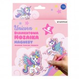 Set creativ cu diamante, mozaic, Starpak, Unicorn