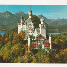 SG10- Carte Postala-Germania, Konigsschloss Neuschwanstein, Circulata 1992