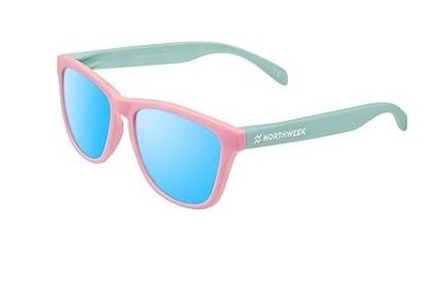 Ochelari de soare pentru femei NORTHWEEK Regular Cupcake, verde roz - RESIGILAT foto