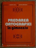 Melente Nica - Predarea ortografiei in gimnaziu