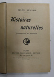 HISTOIRES NATURELLES par JULES RENARD , 1926