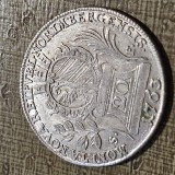 20 kreuzer 1763 , argint