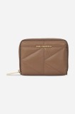 Karl Lagerfeld portofel de piele femei, culoarea maro, A1W32064