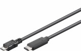 Cablu USB tip C la micro USB 2.0-B T-T 0.6m, KU31CB06BK, Oem