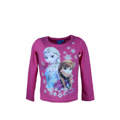 Bluza cu maneca lunga pentru fete Frozen Disney DISF-GTJL52557-110, Fucsia foto