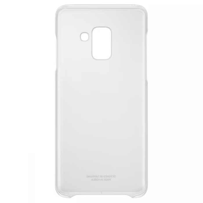 Husa de protectie Samsung Clear Cover pentru Galaxy A8 (2018), Transparent