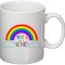 Cana alba personalizata &quot;Totul Va Fi Bine!&quot;, INOVATIX&reg;. 330ml