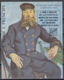 Sao Tome si Principe 1990 - Centenarul morții lui van Gogh, Colita, MNH