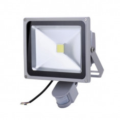 Proiector LED 30W cu Senzor Miscare Alb Rece 220V foto