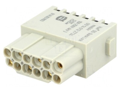 Conector Modular Mamă 12P 10A 250V UL94V-0 foto