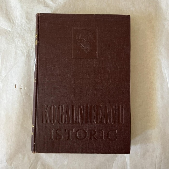 Al. Zub - Mihail Kogalniceanu - Istoric