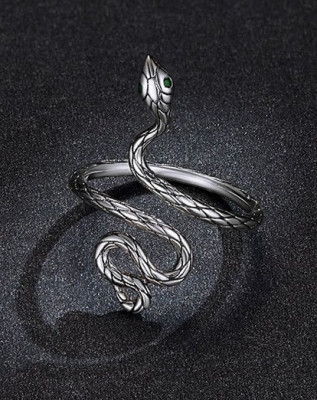 Inel Argint Reglabil Snake --- Model SARPE--- ARG405D foto