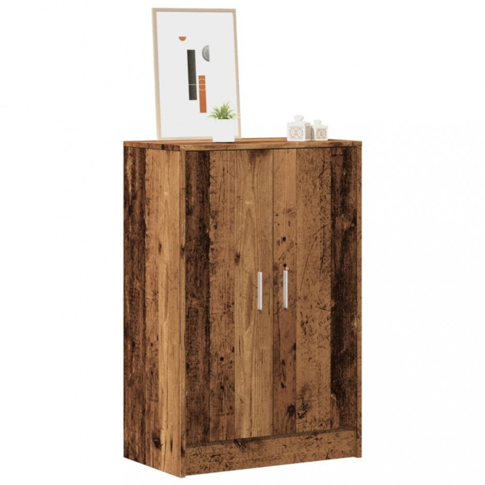 Gossi pantofar, lemn vechi, 60x35x92 cm, lemn prelucrat