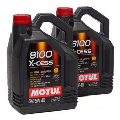 Set 2 Buc Ulei Motor Motul 8100 X-Cess 5W-40 5L 102870