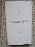GEORGE CALINESCU - OPERE 1 ( CARTEA NUNTII )
