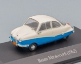 Macheta 1962 Bambi Microcoupe White/Blue 1:43 replica metal