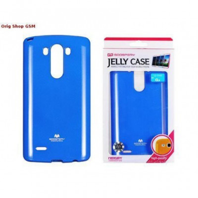 Husa Mercury Jelly LG G3 Mini/Beat/G3S (D722) Albastru Blister foto