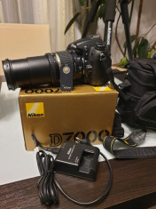 Nikon D7000+ Tamron 18-270mm+trepied+geanta+telecomanda foto