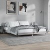 VidaXL Cadru de pat fără saltea Gri Sonoma 160x200cm lemn prelucrat 832131
