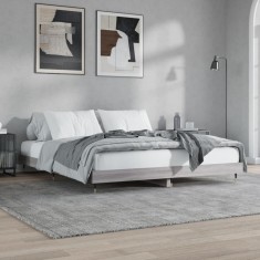 vidaXL Cadru de pat fără saltea Gri Sonoma 160x200cm lemn prelucrat 832131