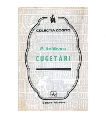 Garabet Ibraileanu - Cugetari - 101559 foto