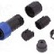Conector circular, tata, 6 pini, BULGIN - PXP4010/06P/3540