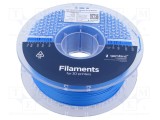 Filament PLA 1,75mm albastru 210-240&deg;C 1kg GEMBIRD High Speed