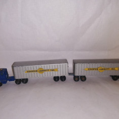 bnk jc Matchbox M9 Inter State Double Freighter - set complet