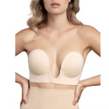 BYE-BRA - SUTIEN FĂRĂ M&Acirc;NERE, FORMĂ U, CUPE NEGRU A, BYE BRA - BRAS
