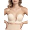 BYE-BRA - SUTIEN FĂRĂ M&Acirc;NERE, FORMĂ U, CUPE NEGRU A