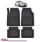 Covorase Auto TeamCar&reg; Tip Tavita Compatibile Nissan Pulsar C13 (2014&ndash;2018) Negru Material Rezistent