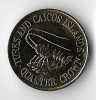 Moneda 1/4 crown 1981 - Turks &amp; Caicos, America Centrala si de Sud, Cupru-Nichel