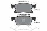 Set placute frana TEXTAR 2234501