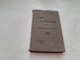 COURS DE MECANIQUE PAR F.G.-M CLASEE DE MATHEMATIQUES 1919 RF4/3