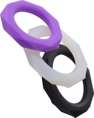 Set inele C-Ringz Silicone Designer foto