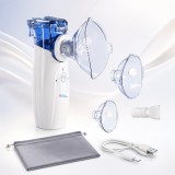 Aparat Aerosoli Sofia CONCEPT&reg;, Portabil, Ultrasonic, Tehnologie Mesh, Culoare Alb-Blue Natural