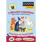 Duden Leseprofi - 2-Minuten-Leser&auml;tsel: Mein erster Lesewortschatz. Magisches und Zauberhaftes.
