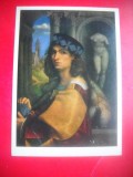 HOPCT 23242 PORTRET DE BARBAT- DOMENICO CAPRIOLO 1494-1528] - MUZEE RUSIA - CP PICTURA --NECIRCULATA