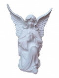 Cumpara ieftin Statueta decorativa, Inger, Alb, 34 cm, DVAN0702-8P